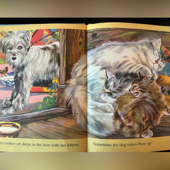 VINTAGE 1991 Farm Animals Children’s Illustrated Hardcover Book - Picture 10 of 13